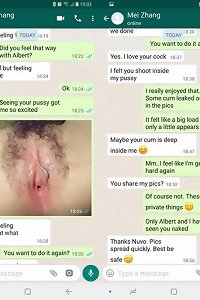 Friend's asian wifey poked