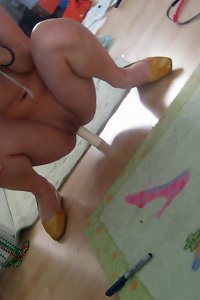 an chinese chick having large boobie is banged by a man