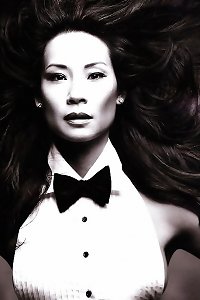 american actress, model and artist Lucy Liu.