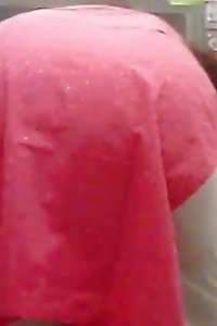 Indian Aunty arching over